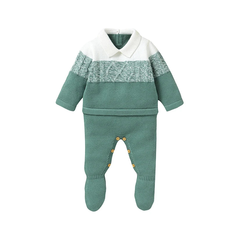 Barboteuse tricot pour bébé